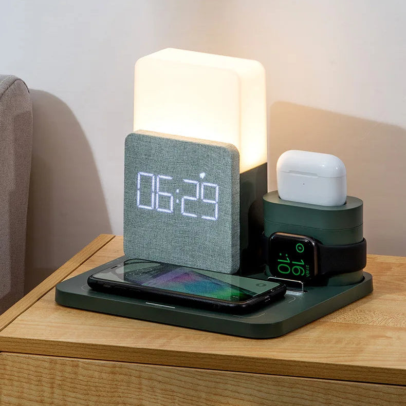 3-in-1 SmartGlow Wake & Charge Hub