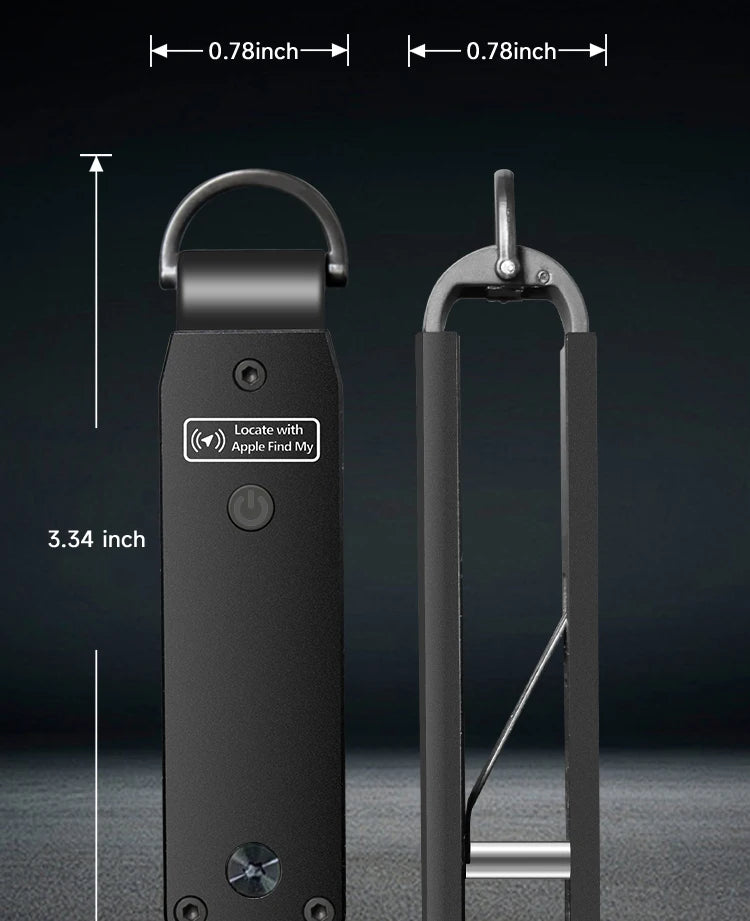 SecureKey Organizer with Apple Find My & Built-in AirTag Chips