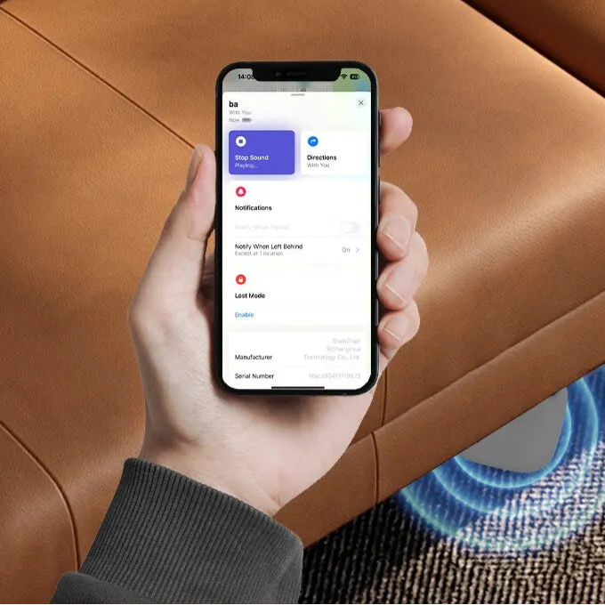 TrackMate Pro: Bluetooth GPS Tracker - Apple Find My compatible
