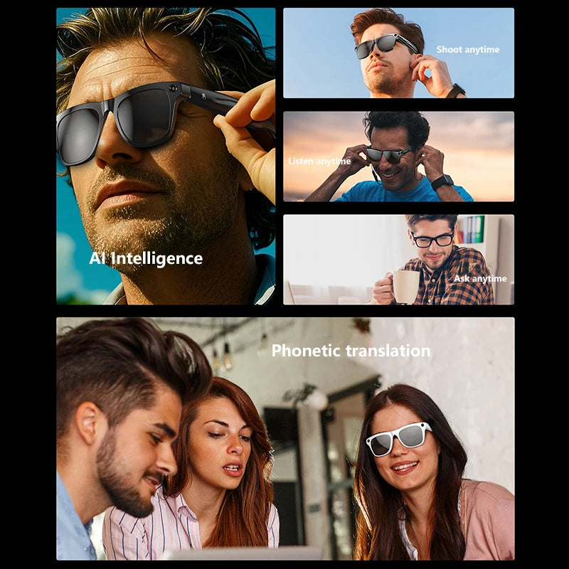 Visionary 4K AI Smart Glasses