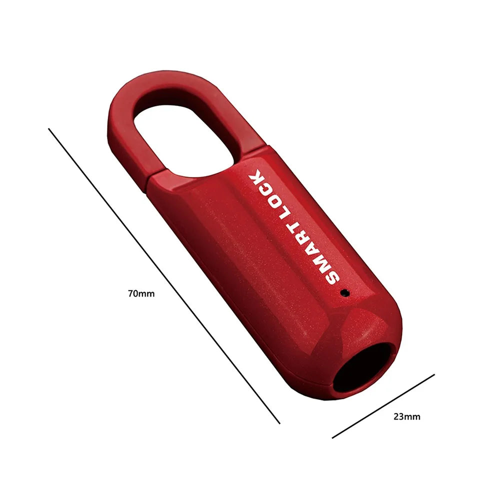 SecureTouch Fingerprint Padlock – 0.2s Quick Unlock, Waterproof, 10 Fingerprints Storage