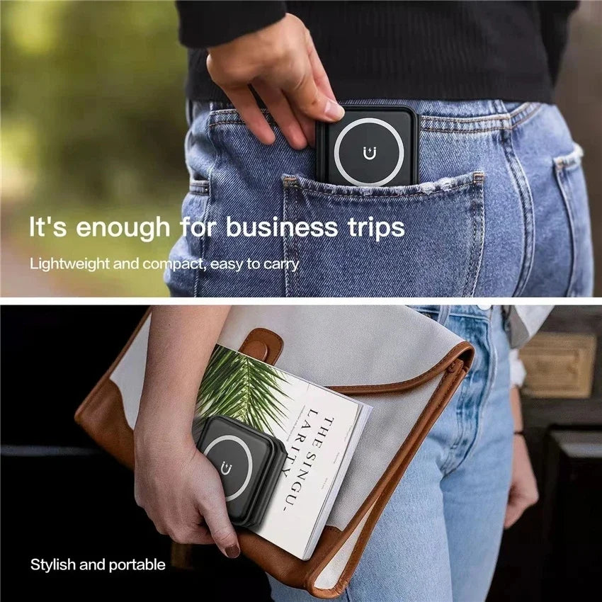PowerFlex Trio: Foldable Wireless Charger Station