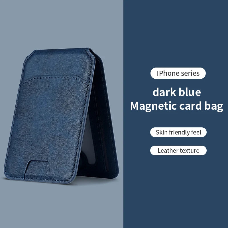 Magsafe Magnetic Leather Wallet For iPhone
