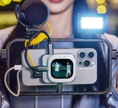 SnapPro SelfieMaster: Portable iPhone Camera & Dock