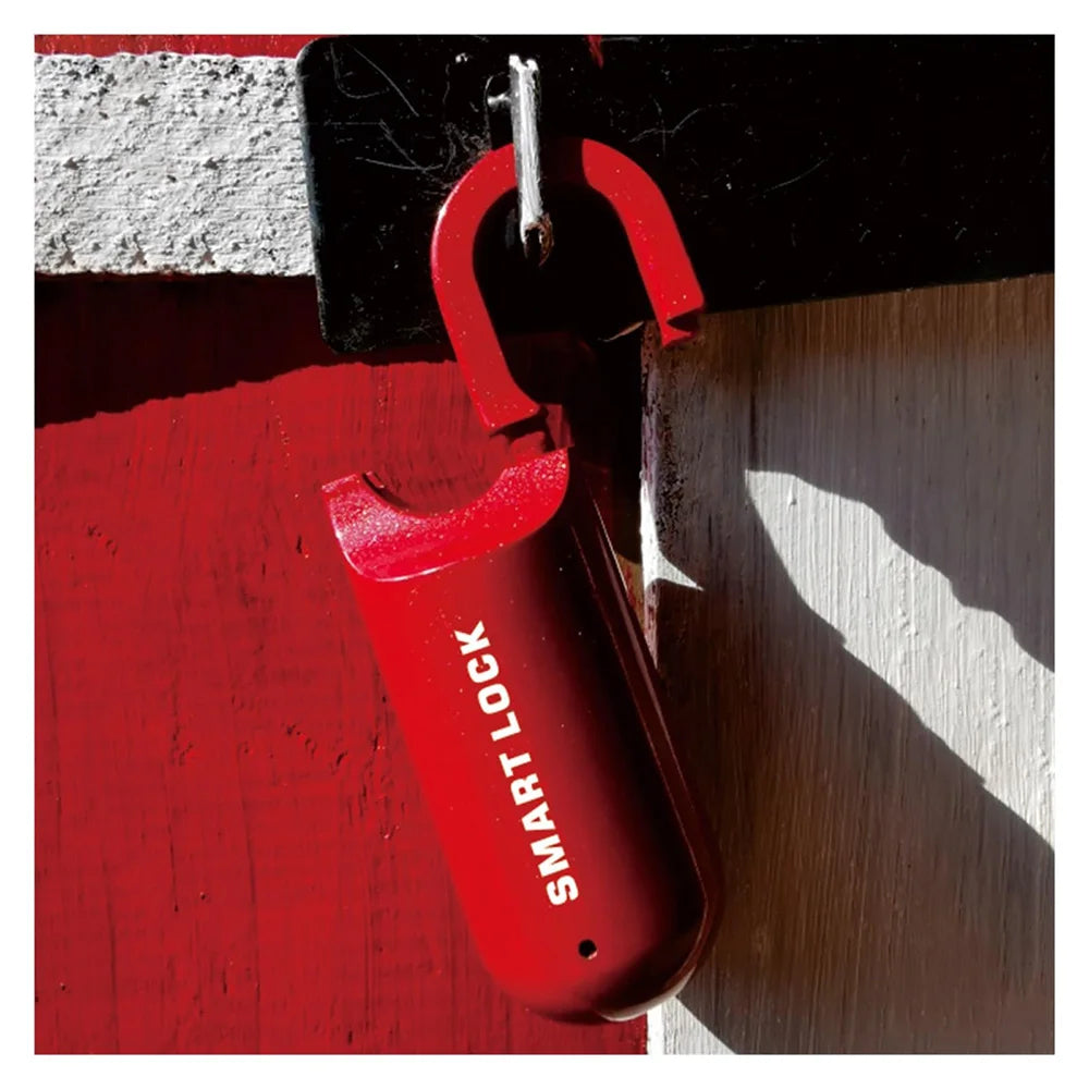 SecureTouch Fingerprint Padlock – 0.2s Quick Unlock, Waterproof, 10 Fingerprints Storage